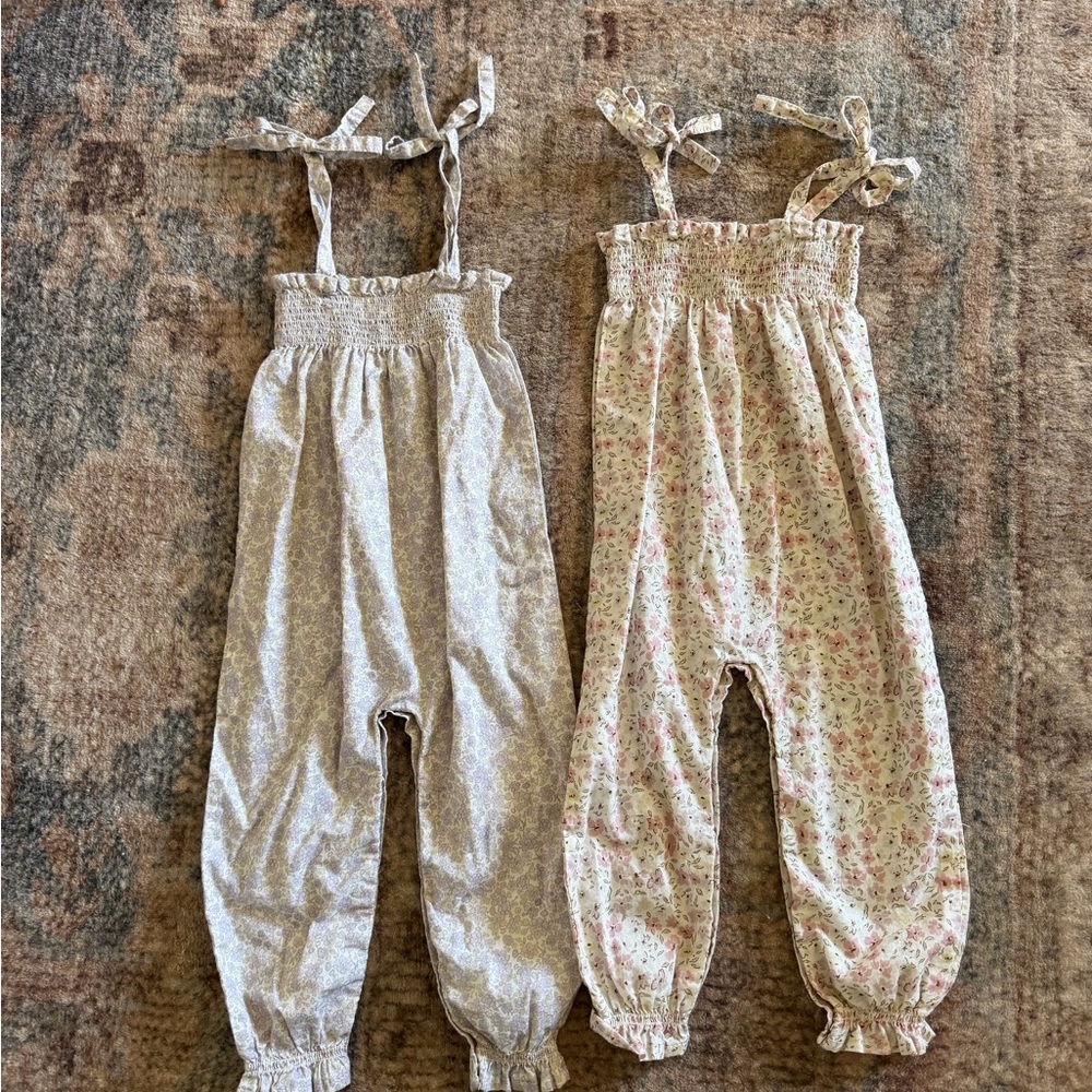 Jaime Kay floral rompers